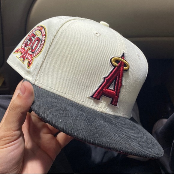 Corduroy Angels hat 73/8 - Picture 1 of 4
